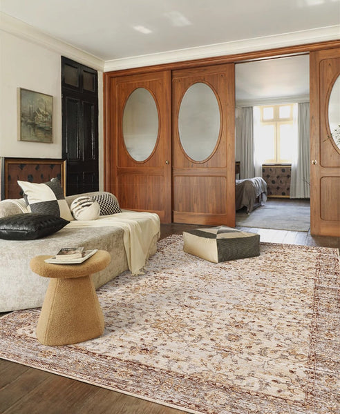 Vintage Rugs for Bedroom, Persain Rugs for Dining Room, Oversized Area Rugs for Living Room, Extra Large Vintage Persian Rugs, Antique Persian Rug-Silvia Home Craft
