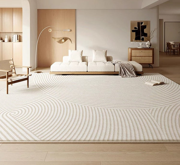 Contemporary Modern Rugs for Living Room, Bedroom Modern Rugs, Modern Rugs for Dining Room, Abstract Geometric Modern Rugs-Silvia Home Craft