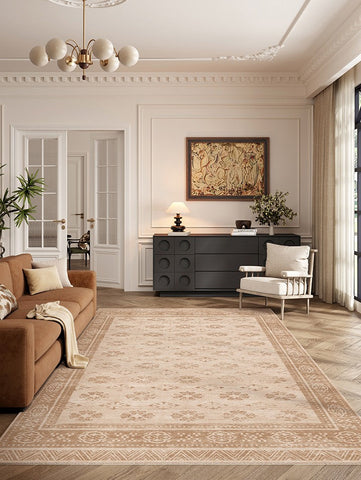 Modern Rugs for Dining Room, Abstract Contemporary Modern Rugs, Geometric Contemporary Rugs Next to Bed, Mid Century Area Rugs for Living Room-Silvia Home Craft