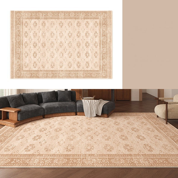 Modern Rugs for Dining Room, Abstract Contemporary Modern Rugs, Geometric Contemporary Rugs Next to Bed, Mid Century Area Rugs for Living Room-Silvia Home Craft