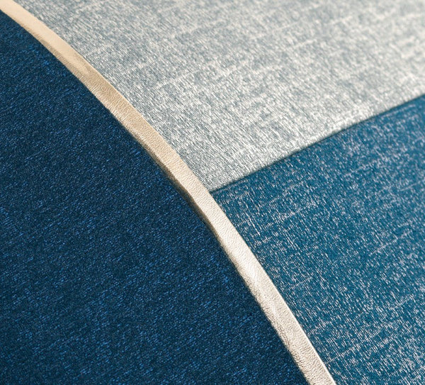 Decorative Modern Sofa Pillows, Blue Modern Throw Pillows, Large Modern Pillows for Living Room, Modern Throw Pillows for Couch-Silvia Home Craft