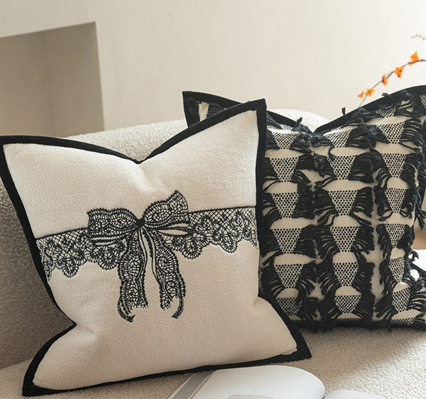 Large Decorative Throw Pillows, Decorative Pillow Arrangement Ideas for Couch, Modern Decorative Pillows for Living Room, Decorative Pillow Covers-Silvia Home Craft