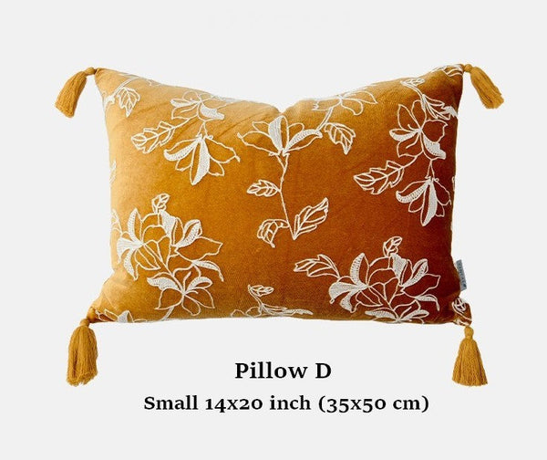 Unique Decorative Pillows for Bedroom, Modern Decorative Pillows for Couch, Decorative Cushion Covers, Decorative Pillow Arrangement Ideas for Interior Design-Silvia Home Craft