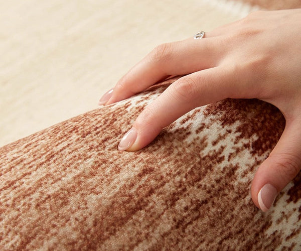 Mid Century Modern Rugs Next to Bed, Contemporary Rugs for Bedroom, Abstract Modern Carpets for Living Room, Modern Rugs for Dining Room-Silvia Home Craft