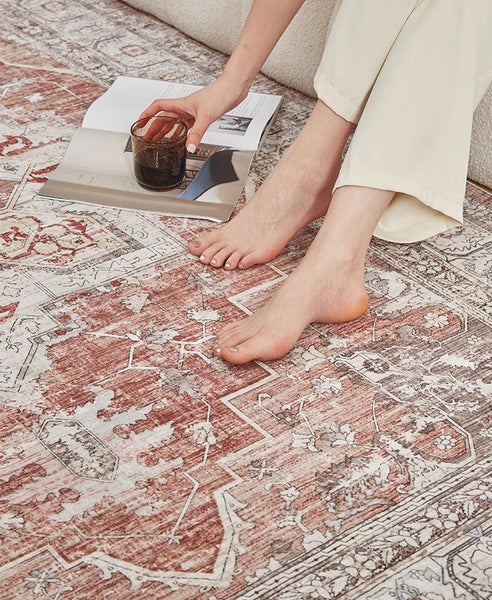 Extra Large Vintage Persian Rugs, Oversized Area Rugs for Living Room, Persain Rugs for Bedroom, Traditional Persian Rug, Vintage Area Rugs for Dining Room-Silvia Home Craft