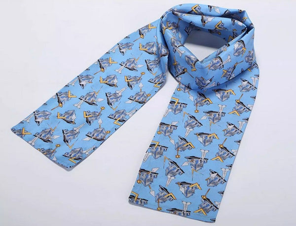 Scarf For Suit Men, Short Real Silk Scarf, Mens Short Silk Neckwear, Thin Silk Neck Scarf, Skinny Silk Scarf Mens, Casual Silk Scarf Men, Lightweight Short Silk Scarf-Silvia Home Craft