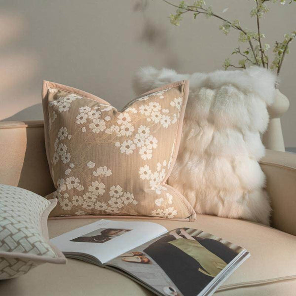 Modern Decorative Pillow Cover, Decorative Throw Pillows for Living Room, Decorative Pillow Arrangement Ideas for Couch, Modern Sofa Pillows-Silvia Home Craft