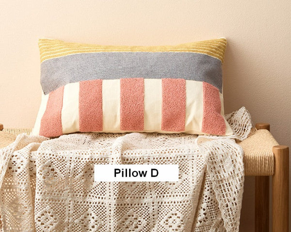 Large Modern Sofa Cushion, Decorative Pillow Covers, Modern Pillows for Couch, Abstract Decorative Throw Pillows for Living Room-Silvia Home Craft