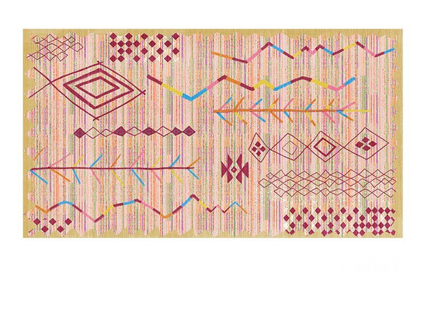 Morocco Rugs for Dining Room, Vintage Persian Rugs, Extra Large Traditional Colorful Moroccan Rug, Bedroom Vintage Rugs, Oversized Area Rugs for Living Room-Silvia Home Craft