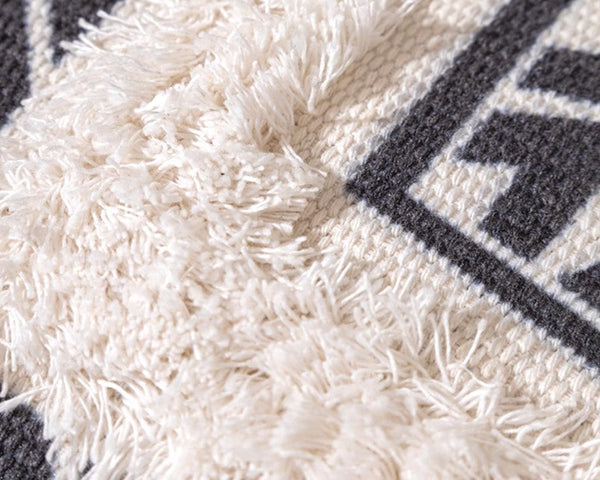 Decorative Square Pillow Covers, Bohemian Decorative Sofa Pillows for Bedroom, Geometric Pattern Decorative Pillow for Couch-Silvia Home Craft