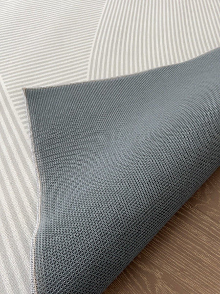 Abstract Contemporary Rugs for Bedroom, Grey Modern Rugs under Sofa, Large Modern Rugs in Living Room, Dining Room Floor Rugs, Modern Rugs for Office-Silvia Home Craft