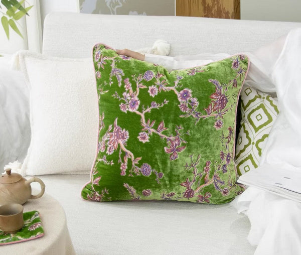 Modern Decorative Cushion Covers, Unique Decorative Pillow Arrangement Ideas for Couch, Decorative Pillows for Living Room, Large Decorative Pillows for Interior Design-Silvia Home Craft