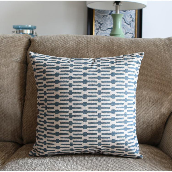 Geometric Pattern Throw Pillows, Modern Pillows for Couch, Decorative Throw Pillow, Sofa Pillows for Living Room-Silvia Home Craft