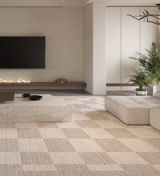 Large Contemporary Floor Carpets, Living Room Modern Area Rugs, Thick Soft Modern Rugs in Bedroom, Dining Room Modern Rugs-Silvia Home Craft