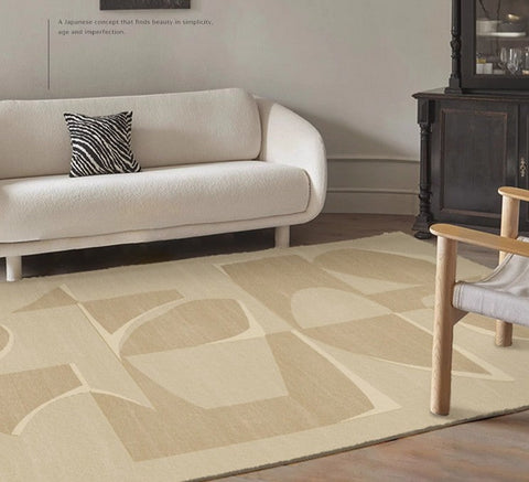 Modern Area Rug for Living Room, Large Area Rugs for Office, Bedroom Modern Soft Rugs, Contemporary Rugs for Dining Room-Silvia Home Craft