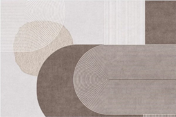 Extra Large Modern Rugs for Living Room, Abstract Contemporary Modern Rugs, Geometric Area Rugs for Bedroom, Modern Rugs for Office-Silvia Home Craft