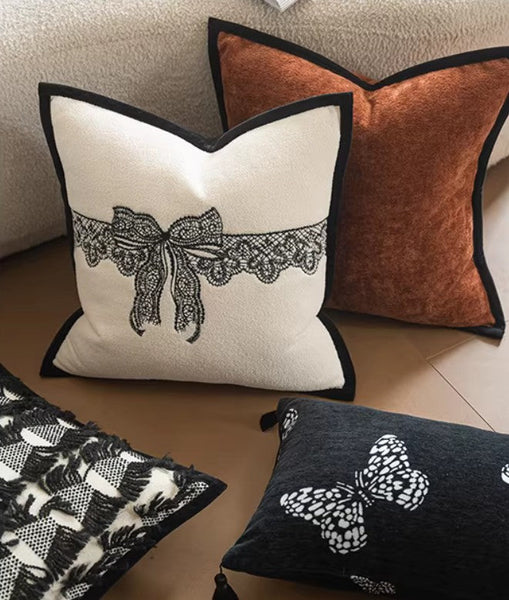 Large Decorative Throw Pillows, Decorative Pillow Arrangement Ideas for Couch, Modern Decorative Pillows for Living Room, Decorative Pillow Covers-Silvia Home Craft