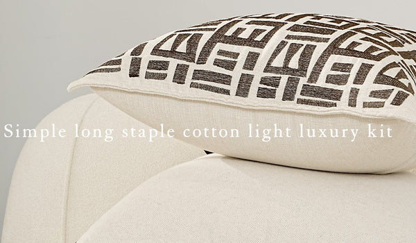 Simple Decorative Pillows for Couch, Contemporary Throw Pillows for Living Room, Modern Sofa Pillows, Modern Square Pillows-Silvia Home Craft