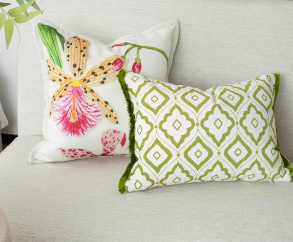 Modern Decorative Cushion Covers, Unique Decorative Pillow Arrangement Ideas for Couch, Decorative Pillows for Living Room, Large Decorative Pillows for Interior Design-Silvia Home Craft