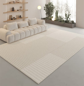 Contemporary Floor Carpets under Sofa, Modern Area Rug in Living Room, Bedroom Modern Rugs, Large Modern Rugs for Sale-Silvia Home Craft