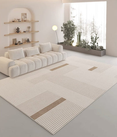 Contemporary Modern Rugs for Living Room, Bedroom Modern Rugs, Abstract Geometric Modern Rugs, Modern Rugs for Dining Room-Silvia Home Craft