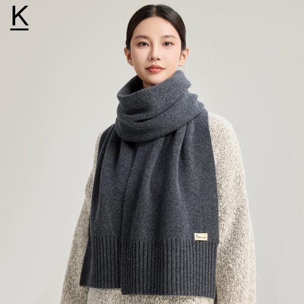 Modern Wool Scarf for Women, Soft Cashmere Scarf for Women, Casual Scarf for Women, Cold Weather Scarf, Fashion Designer Scarf, Winter Scarf-Silvia Home Craft