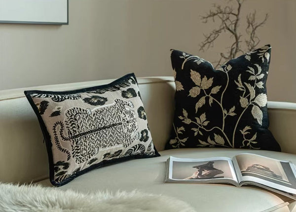 Large Decorative Throw Pillows, Modern Decorative Pillow Covers, Decorative Pillow Arrangement Ideas for Couch, Decorative Pillows for Living Room-Silvia Home Craft