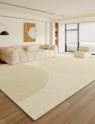 Modern Rugs for Bedroom, Dining Room Floor Rug, Extra Large Floor Rugs for Living Room, Bedroom Large Geometric Contemporary Rugs-Silvia Home Craft