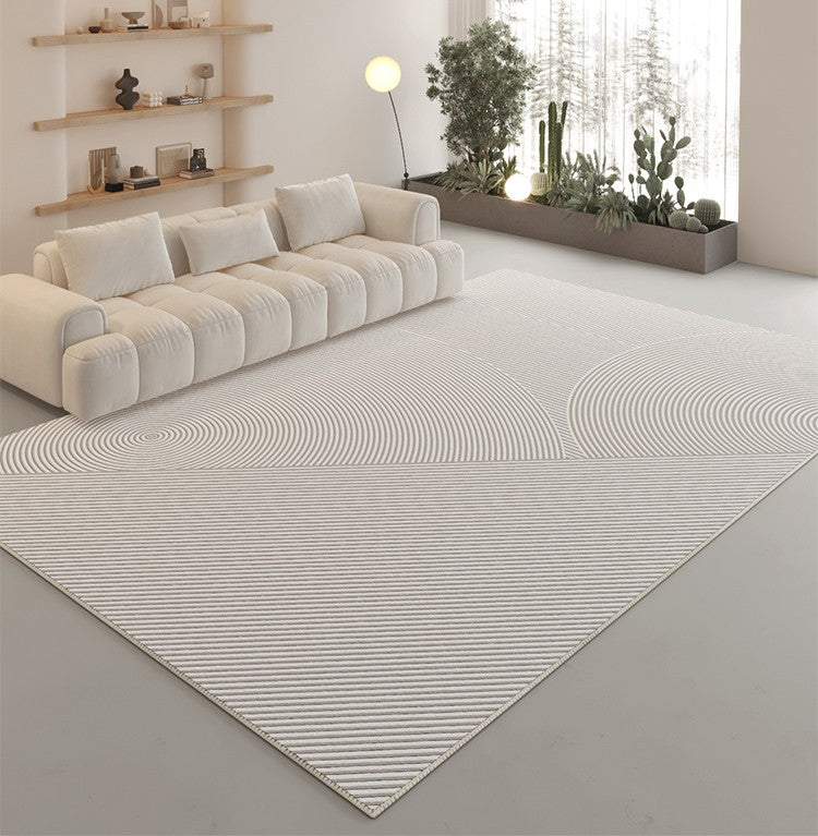 Contemporary Carpet for Study Room, Modern Rugs in Dining Room, Large Modern Area Rugs in Living Room, Abstract Geometric Modern Rugs-Silvia Home Craft