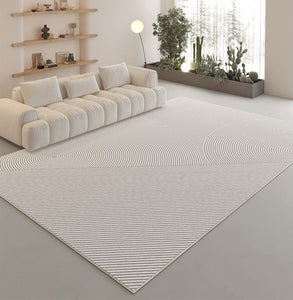 Contemporary Carpet for Study Room, Modern Rugs in Dining Room, Large Modern Area Rugs in Living Room, Abstract Geometric Modern Rugs-Silvia Home Craft