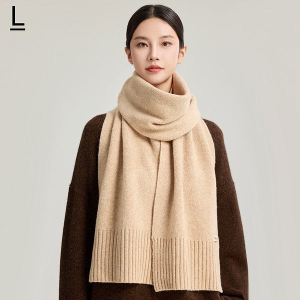 Casual Scarf for Women, Cold Weather Scarf, Fashion Designer Scarf, Red Winter Scarf, Modern Wool Scarf for Women, Soft Cashmere Scarf for Women-Silvia Home Craft