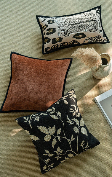 Modern Decorative Pillow Covers, Decorative Pillow Arrangement Ideas for Couch, Large Decorative Throw Pillows, Decorative Pillows for Living Room-Silvia Home Craft
