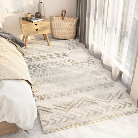 Kitchen Runner Rugs, Contemporary Modern Rugs for Living Room, Modern Runner Rugs for Hallway, Thick Modern Runner Rugs Next to Bed-Silvia Home Craft