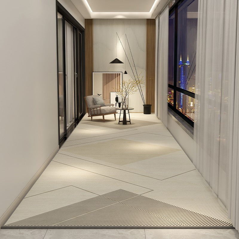 Modern Long Hallway Runners, Entrance Hallway Runners, Abstract Entryway Runner Rug Ideas, Non Slip Runner Rugs, Long Hallway Runners, Extra Long Narrow Runner Rugs-Silvia Home Craft