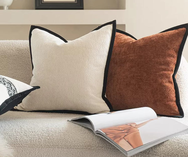 Large Decorative Throw Pillows, Decorative Pillow Arrangement Ideas for Couch, Modern Decorative Pillows for Living Room, Decorative Pillow Covers-Silvia Home Craft