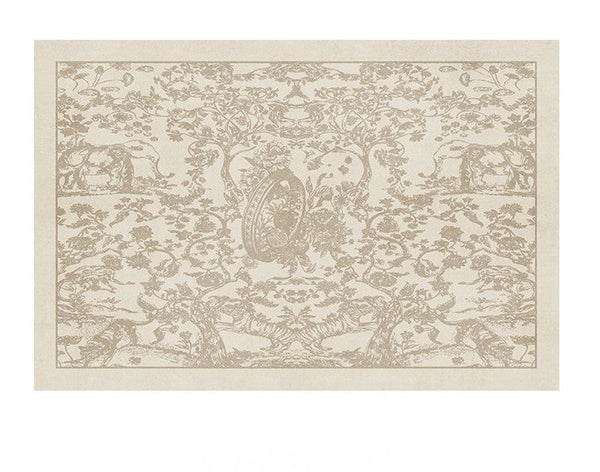 Contemporary Modern Rugs for Living Room, French Style Modern Rugs for Interior Design, Modern Rugs for Dining Room, Thick Soft Rugs under Coffee Table-Silvia Home Craft