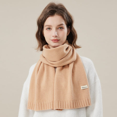 Cozy Winter Scarf, Modern Fashion Designer Scarf, Casual Scarf for Women, Soft Cashmere Scarf for Women, Cold Weather Scarf, Wool Scarf for Women-Silvia Home Craft