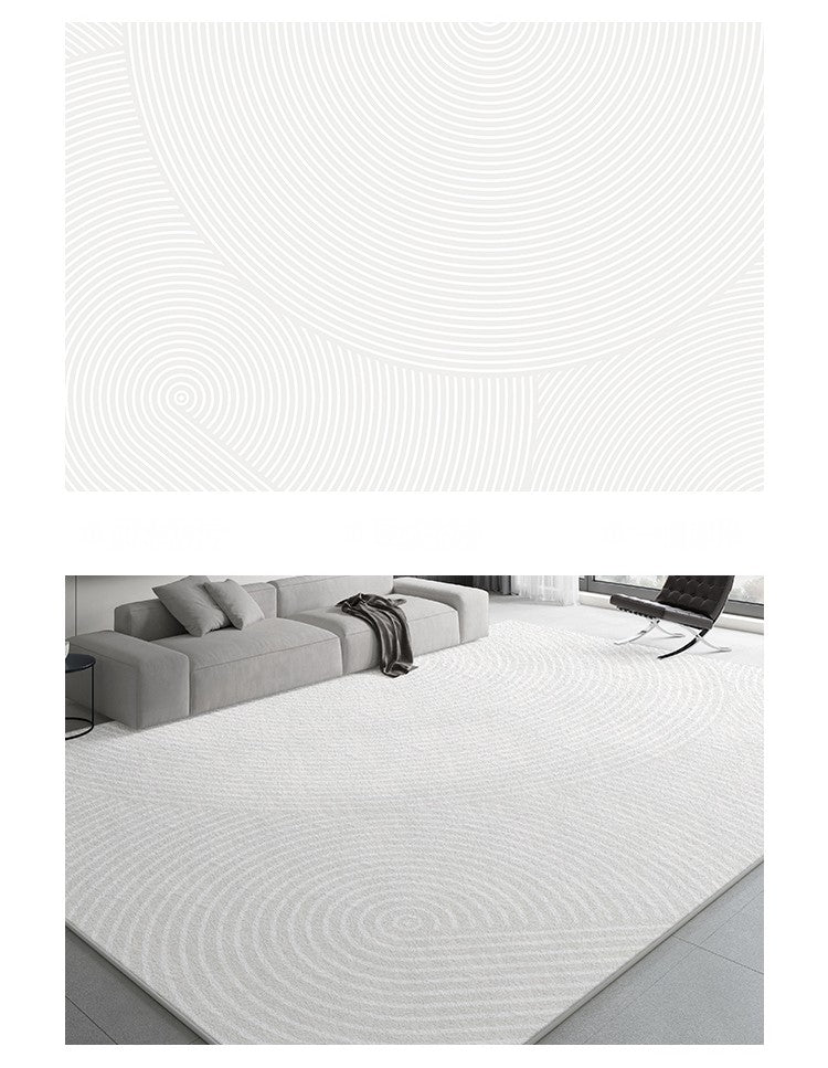 Modern Floor Rugs for Bedroom, Dining Room Floor Rug, Large Floor Rugs for Living Room, Extra Large Geometric Modern Rugs for Office-Silvia Home Craft