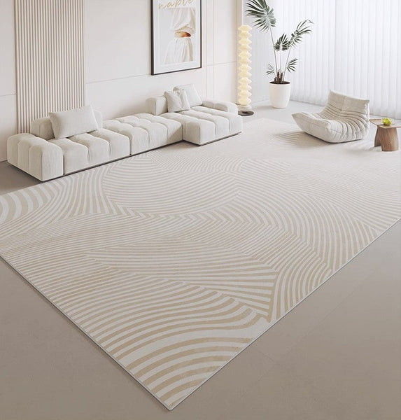 Large Modern Area Rugs in Living Room, Bedroom Contemporary Modern Rugs, Modern Rugs in Dining Room Area, Large Geometric Carpets-Silvia Home Craft