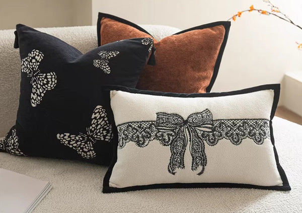 Large Decorative Throw Pillows, Decorative Pillow Arrangement Ideas for Couch, Modern Decorative Pillows for Living Room, Decorative Pillow Covers-Silvia Home Craft