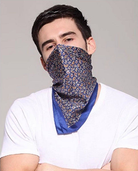 Mens Dress Silk Scarf, Skinny Silk Scarf Men, Pure Silk Square Scarf, Soft Silk Scarf Mens, Silk Neckerchief For Men, Summer Silk Scarf Men, Formal Silk Scarf Mens, Small Square Silk Scarf-Silvia Home Craft
