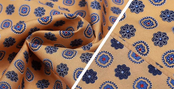 Lightweight Silk Scarf Men, Short Silk Scarf Business, Mens Silk Head Scarf, Mens Silk Neck Scarf, Silk Scarf For Work, Casual Silk Scarf Mens, Silk Ascot Scarf Men-Silvia Home Craft
