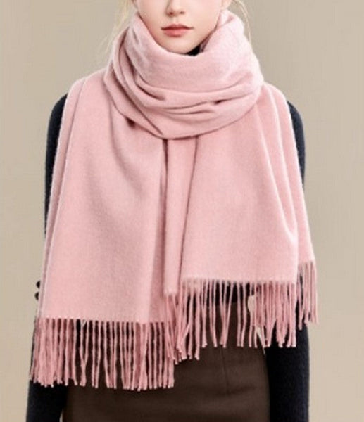 Fashion Scarf, Christmas Gift, Gifts for Her, Long Wool Scarf, Soft Wool Scarf for Women, Evening Wrap, Winter Shawl, Elegant Shawl, Warm Cape-Silvia Home Craft