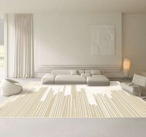 Living Room Modern Rugs, Abstract Modern Rug Ideas for Bedroom, Contemporary Rugs for Kitchen, Geometric Modern Rugs for Sale-Silvia Home Craft