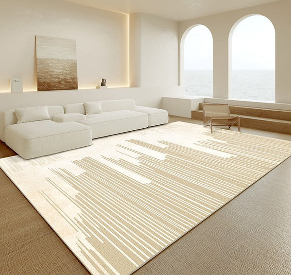 Living Room Modern Rugs, Abstract Modern Rug Ideas for Bedroom, Contemporary Rugs for Kitchen, Geometric Modern Rugs for Sale-Silvia Home Craft