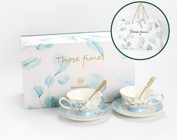 Luxury Tea Cup with Saucer, Elegant Coffee Cup, Ceramic Tea Cup Set, Porcelain Coffee Cup, Porcelain Tea cups, British Tea Cup Set, Afternoon Tea Cup with Saucer Set-Silvia Home Craft