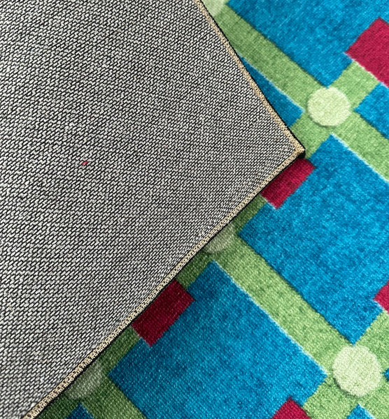 Contemporary Modern Rugs for Living Room, Mid Century Modern Rugs, Colorful Absract Rugs for Bedroom, Minimalist Geometric Rugs for Living Room-Silvia Home Craft