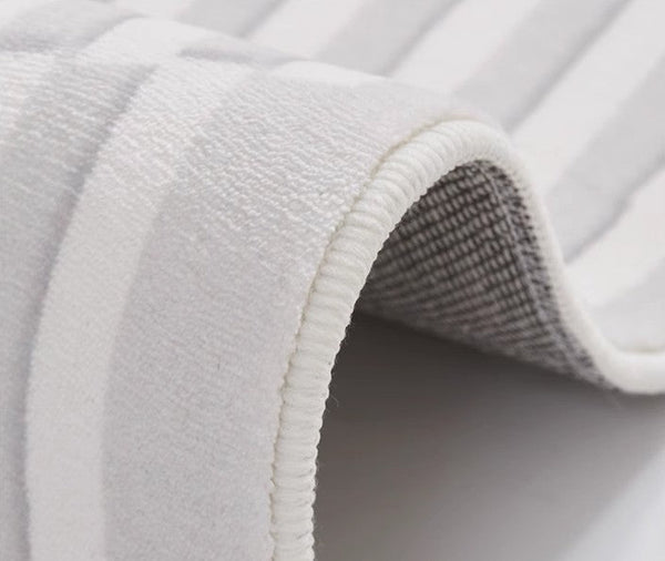 Modern Rugs under Dining Room Table, Modern Carpets for Kitchen, Geometric Contemporary Modern Rugs Next to Bed, Abstract Area Rugs for Living Room-Silvia Home Craft