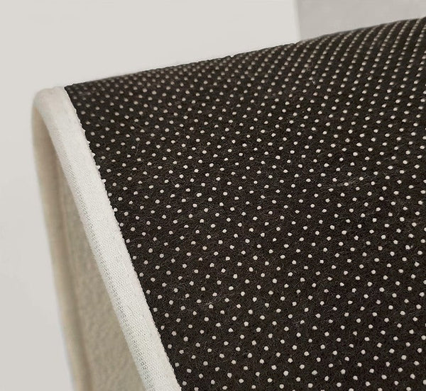 Round Modern Rugs for Living Room, Contemporary Modern Area Rugs for Bedroom, Geometric Round Rugs for Dining Room, Circular Modern Rugs under Chairs-Silvia Home Craft