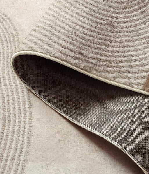 Abstract Contemporary Rugs for Bedroom, Large Modern Rugs in Dining Room, Contemporary Modern Rugs for Office-Silvia Home Craft